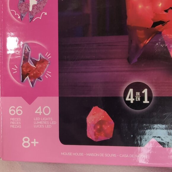 Creatto Starlight Kitty Cat Thames & Kosmos 2020 Pink LED Light Up 3D Puzzle - Picture 2 of 14